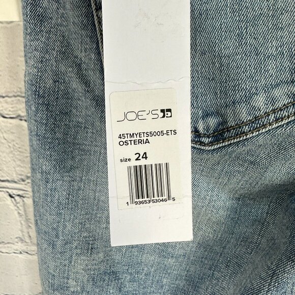 Joe's Women's The Bobby Mid-Rise Tapered Boyfriend Jeans, Size 24, Light Wash - Picture 10 of 12